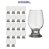 Kit 18 Copos 250ml Vidro Paulista Água Transparente Suco Kit 18 Copos 250ml Vidro Paulista Água Transparente Suco