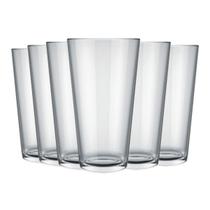 Kit 18 Copos 350ml Vidro Cairo Água Nadir Transparente Suco