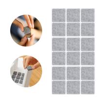 Kit 18 Feltro Adesivo Protetor De Móveis Pé Sofá Cadeira Mesa