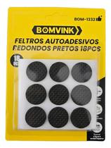 Kit 18 Feltros Adesivos Protetores Pequenos 2,5 Cm Cadeira A