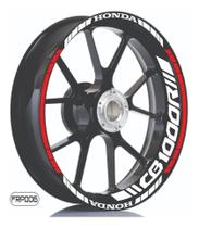 Kit 18 Friso Refletivo Ploter Roda Cb1000r