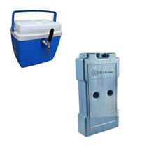 Kit 18 Gelo Artificial Reutilizável M Gel Pharma 18x10x4cm