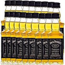 Kit 18 Miniatura Whisky Uísque Jack Daniels Nº7 50Ml