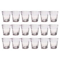 Kit 18 Peças Copo Shot Vidro Tequila Cachaça Bar 45ml Dose