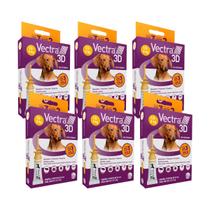 Kit 18 Pipetas Antipulgas Vectra 3D Ceva Cães 1,5 a 4kg Ceva