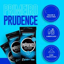 Kit 18 Preservativo Camisinha Extra Grande Ultra Sensível Prudence 56mm