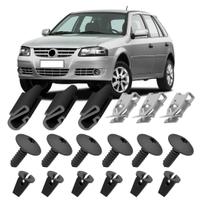 Kit 18 Presilha Parabarro Dianteiro Gol Saveiro G4 2005 2014