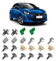 Kit 18 Presilhas Parabarro Dianteiro Peugeot 208 2022 A 2025 Kit 18 Presilhas Parabarro Dianteiro Peugeot 208 2022 A 2025
