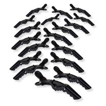 Kit 18 Presilhas Prendedor de Cabelo Bico Jacaré Crocodilo Salão de Beleza Cabeleireiro Penteados Hair Cuidados com os Cabelos