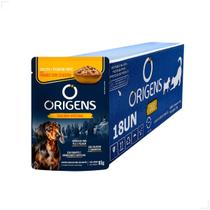 Kit 18 Ração Úmida Sachê Origens Cães Adulto Filhotes 85g Kit 18 Ração Úmida Sachê Origens Cães Adulto Filhotes 85g