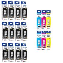 Kit 18 Refil Tinta Para T544 L3110 L3250 L3150 B Y C M Kit 18 Refil Tinta Para T544 L3110 L3250 L3150 B Y C M