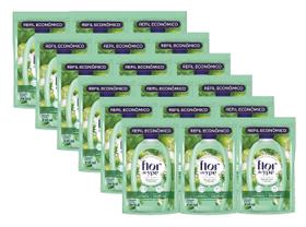 kit 18 Sabonete Líquido Refil Flor De Ypê ÁGUA DE COCO E ALECRIM 200ml