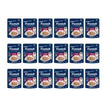 Kit 18 Sachês Premier Gourmet Atum/Arroz Integral Gatos 70g Kit 18 Sachês Premier Gourmet Atum/Arroz Integral Gatos 70g