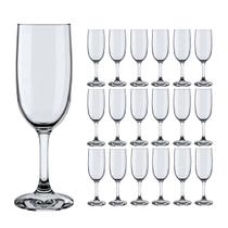 Kit 18 Taça champanhe Cristal Espumante Transparente -180ml Kit 18 Taça champanhe Cristal Espumante Transparente -180ml
