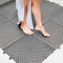 Kit 18 Tapete Modular Box Banheiro Vestiário Antiderrapante