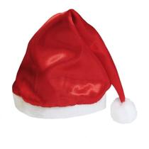 Kit 18 Touca Natalina Gorro Noel Vermelho Branco 37 Cm - Gici Christmas