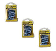 Kit 18 Unidades Parafusos Reforçado e 18 Buchas Fixação Kit 18 Unidades Parafusos Reforçado e 18 Buchas Fixação