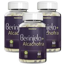 Kit 180 Cápsulas Berinjela Com Alcachofra Natunéctar Kit 180 Cápsulas Berinjela Com Alcachofra Natunéctar