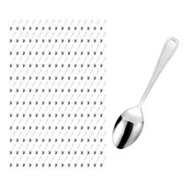 Kit 180 Pçs Colher Reforçada Inox Restaurante / Casa / Bar Kit 180 Pçs Colher Reforçada Inox Restaurante / Casa / Bar