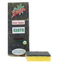 Kit 180 Unidades Esponja Multiuso EXATA Esponflora 60 Pacotes x 3 Esponjas Lava Louça Dupla Face Copos Utensílios Kit 180 Unidades Esponja Multiuso EXATA Esponflora 60 Pacotes x 3 Esponjas Lava Louça Dupla Face Copos Utensílios
