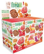 Kit 18un Mini Snack Freshfit Spin Pet