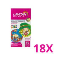 Kit 18un Suplemento Lavitan Kids 60 Cpr - Cimed