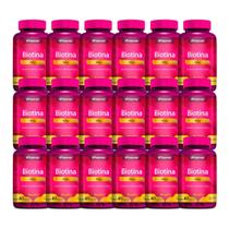 Kit 18x Vitamina Biotina 45mcg 60 cps - HERBAMED