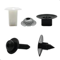 Kit 19 Presilhas Grampos Parabarro Dianteiro Duster 2011 12 13 14 15 A 2020