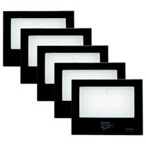 kit 19 Refletor Led Holofote 200w Branco Frio A Prova D'Agua Uso Externo Alta Potência Bivolt