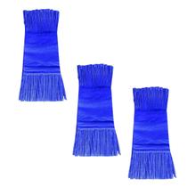 Kit 192 Papel de Bala Seda azul escuro com 2 Franjas p/ Bala Kit 192 Papel de Bala Seda azul escuro com 2 Franjas p/ Bala