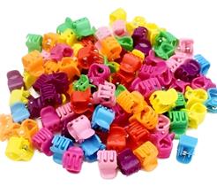 Kit 192 Und Mini Piranha Prendedor Cabelo Infantil Variados