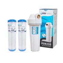 Kit 1Filtro De Água 3/4 Caixa Bbi + 2 Refil Lavavel Plissado