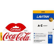 Kit 1Lavitan AZ Original com 90 Comprimidos+1 Carmed Incolor Kit 1Lavitan AZ Original com 90 Comprimidos+1 Carmed Incolor