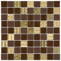 Kit 1m² Pastilha de Metal Patchworrok 29cm X 29cm Kit 1m² Pastilha de Metal Patchworrok 29cm X 29cm