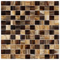 Kit 1m² Pastilha de Vidro Caravaggio 30cm x 30cm Colorido/Bege/Marrom Glass Mosaic Kit 1m² Pastilha de Vidro Caravaggio 30cm x 30cm Colorido/Bege/Marrom Glass Mosaic