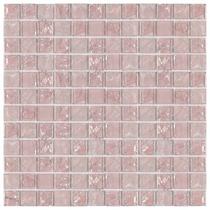 Kit 1m² Pastilha de Vidro Ice 30cm x 30cm Rosa Glass Mosaic Kit 1m² Pastilha de Vidro Ice 30cm x 30cm Rosa Glass Mosaic