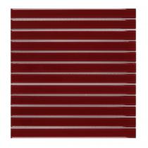 Kit 1m² Pastilha de Vidro Lisa 30cm x 30cm Vermelho Glass Mosaic Kit 1m² Pastilha de Vidro Lisa 30cm x 30cm Vermelho Glass Mosaic