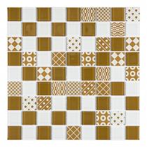Kit 1m² Pastilha de Vidro Patchwork 29cm X 29cm