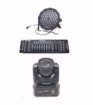 Kit 1Par Led Slim 54X3W 1Mini Laser Beam Rgb 60W Dmx 512 Kit 1Par Led Slim 54X3W 1Mini Laser Beam Rgb 60W Dmx 512