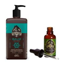 Kit 1x Balm 120ml e 1x Óleo 30ml Calico Jack Don Alcides