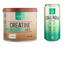 Kit 1x Creatina Creapure 300g Nutrify 1x Colágeno Drink 260 Ml