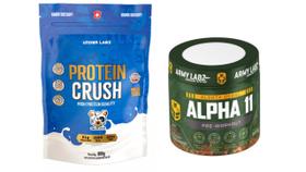 Kit 1x Protein Crush Refil 900g + 1x Pré Treino Alpha11 300g Kit 1x Protein Crush Refil 900g + 1x Pré Treino Alpha11 300g