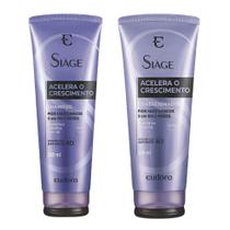Kit 1X Shampoo Siàge Acelera o Crescimento 250ml + 1X Condicionador Siàge Acelera o Crescimento 200ml