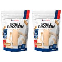 Kit 2 100% Whey Concentrado 900g - New Nutrition Kit 2 100% Whey Concentrado 900g - New Nutrition