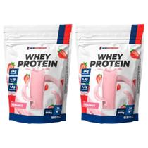 Kit 2 100% Whey Concentrado 900g - New Nutrition