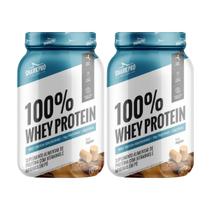 Kit 2 100% Whey Protein Paçoca 26g de Proteína Pote 900g Shark Pro Kit 2 100% Whey Protein Paçoca 26g de Proteína Pote 900g Shark Pro