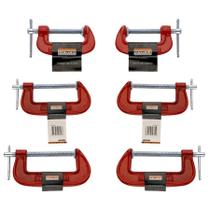 Kit 2, 3 e 4 Polegadas Grampo Tipo C Para Leve Starfer Kit 2, 3 e 4 Polegadas Grampo Tipo C Para Leve Starfer