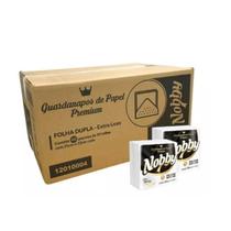 Kit 2.400UN Guardanapo de Papel Folha Dupla 21X22CM - NOBBY Kit 2.400UN Guardanapo de Papel Folha Dupla 21X22CM - NOBBY