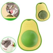 Kit 2 Abacate Brinquedo Interativo Gatos Catnip Erva Natural para Pets