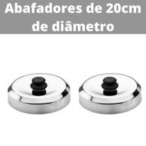 Kit 2 Abafadores De Lanches (hamburguer) 20 Cm - Udbras